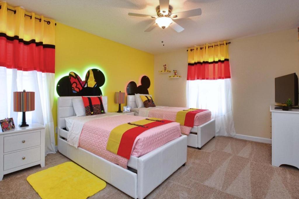 Paradise Palms - 5 Bedroom Pool Home - 3500Pp 基西米 外观 照片